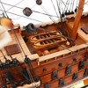 HMS Sovereign of the Seas Model Ship – 19.3in – Handcrafted Wooden Replica By Old Modern Handicrafts - 4 of 4