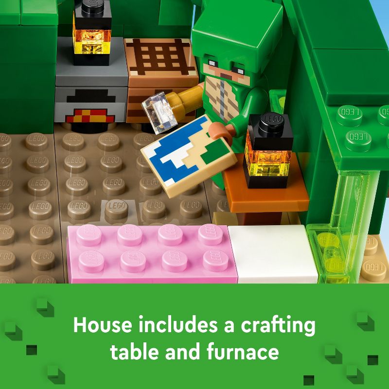 LEGO Minecraft The Turtle Beach House Construction Toy 21254, 4 of 9