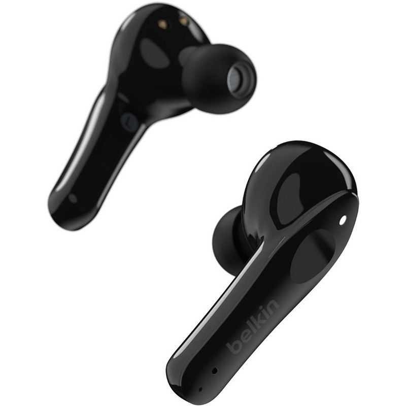 Belkin SoundForm Move Plus True Wireless Bluetooth Earbuds with Wireless Charging Case IPX5 Certified Sweat/Water Resistant for PAC002BTBK-GR (Black), 3 of 9