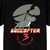 Steven Universe Dogcopter 3 The Fur Hits The Fan on Black Short Sleeve Adult T-Shirt - 2 of 3