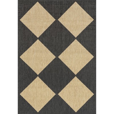 Nuloom Loretta Transitional Diamond Indoor/Outdoor Patio Area Rug