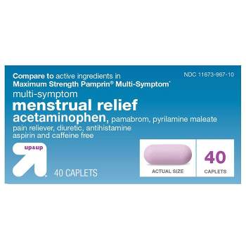 Acetaminophen Multi Symptom Menstrual Relief Caplets - 40ct - up & up™