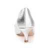Journee Collection Womens Celina Kitten Heel Loafer Square Toe Pumps - 3 of 4