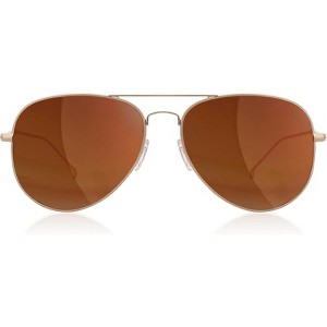 grinderPUNCH Retro Classic Aviator Sunglasses (Black) - 1 of 2