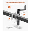 VEVOR Trailer Jack, 2000 lbs Dynamic Load Capacity, Heavy Duty Swivel Bolt-on Trailer Jack, 10" Lift Trailer Jack Stand with Handle for RV Trailer - 4 of 4
