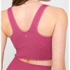 Women's Amor Crop Tank Top - SPIRITUAL GANGSTER - 3 of 3