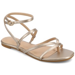 Journee Women's Serissa Flat Sandals - 1 of 4