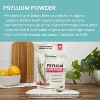 Himalaya Raspberry Lemon Psyllium Husk Powder, Daily Fiber Supplement for Digestive Health, Sugar-Free, Gluten-Free, Vegan, 12 oz - 3 of 4