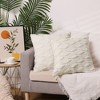 Unique Bargains Short Plush Solid Color Soft Living Room Throw Pillowcases 2 Pcs - 2 of 4