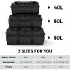 Convertible Backpack Duffle Bag, Water Resistant Heavy Duty for Gym, Sports, and Travel, Multiple Sizes Available - 2 of 4