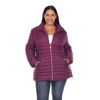 target purple puffer jacket