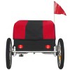 SEVOBAL Pet Strollers Heavy-Duty Bike Cargo Trailer Removable Waterproof Cover 16" All-Terrain Wheels Foldable Design, Black, 50.79"*25.98"*24.02" - 3 of 4