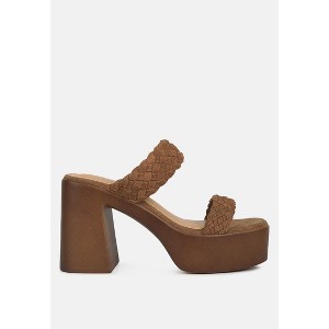 Misaki Braided Detail Chunky Women Sandals - 1 of 4