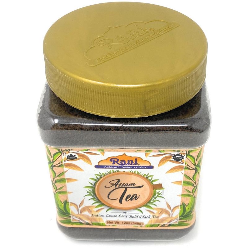 Assam Tea (Indian Loose Leaf Bold Black Tea) - 12oz (340g) - Rani Brand Authentic Indian Products, 4 of 8