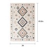 4'x5'6" Southwestern Faux Fur Indoor Rug - 2 of 4