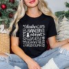 Simply Sage Market Women's Reindeer Name Collage Short Sleeve Graphic Tee - 2 of 4