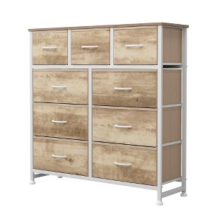 CAVINAS Dresser for Bedroom,4/5/7/8/9-Drawer Fabric Dresser,Organizer Unit for Living Room,Closets and Bedroom,Sturdy Metal Frame & Wooden Top - 1 of 4