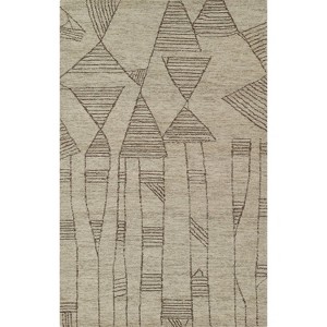 Momeni Teppe Geometric Area Rug Gray - 1 of 4