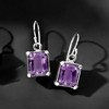 Ross-Simons 5.50 ct. t.w. Cape Amethyst Drop Earrings in Sterling Silver - 3 of 4