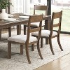 Sapphtopaz Dining Chairs Set of 2 Upholstered Armless Chair with Sturdy Base and Backrest Chairs for Kitchen, Dining Room, Living Room - 3 of 4