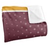 Iona College Logo Dots Silky Touch Blanket White 50x60 - 3 of 4