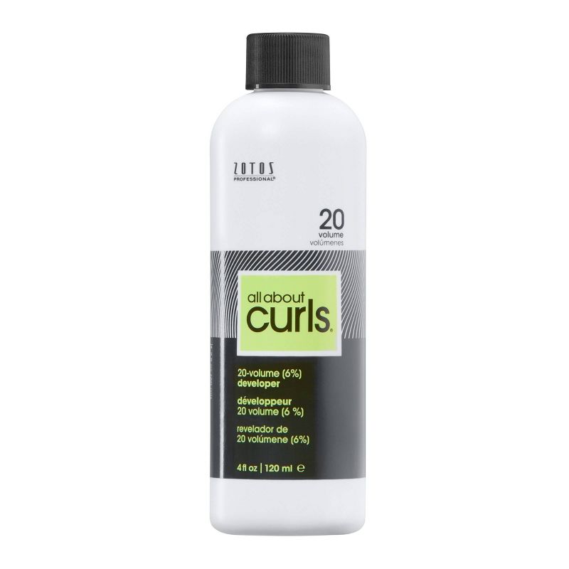 All About Curls 20-Volume 6% Color Developer Permanent Hair Color - 4 fl oz, 1 of 8