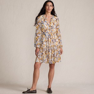Lands' End Women's Chiffon Above the Knee Adjustable Dress - 1 of 4