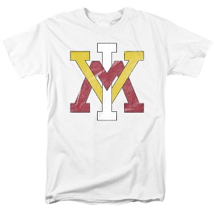 Men's Virginia Military Institute VMI Official Distressed Primary T-Shirt Virginia Military Institute VMI - 1 of 4