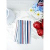 C&F Home Blue Crab Patriotic 4th of July Printed Flour Sack Kitchen Towel Dishtowel Decoration Set of 3 - 4 of 4