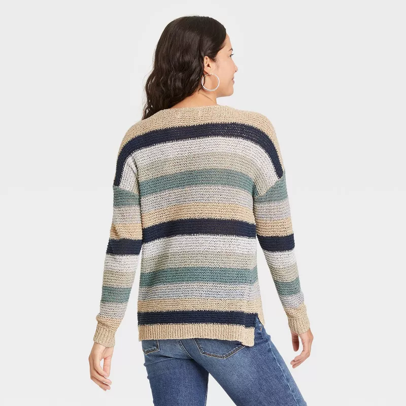 Buy Womens V-Neck Pullover Sweater - Knox Rose at Ubuy Namibia