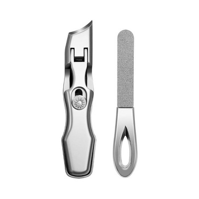 LOVELAY CREATIONS Anti-Splash Nail Clipper with File