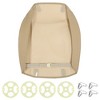 Unique Bargains Universal Front Car Seat Cushion Cover Protector Comfortable Pad PU Leather 2 Pcs - 3 of 3