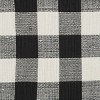 Park Designs Buffalo Check Rag Rug - Black & Cream - image 3 of 3