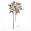 The Lakeside Collection Windspinner Stakes Garden Metallic Butterfly Ladybug And Hummingbird - Butterfly - 4 of 4