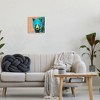 Stupell Industries Brilliant Blue Bear Gazing Street Style Graffiti Splatter Wall Plaque Art - 2 of 4