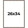 PosterPalooza | 26x34 Bamboo Picture Frame, UV Acrylic, 4 Finishes - Brown, Black, Gold, and Natural - 2 of 4