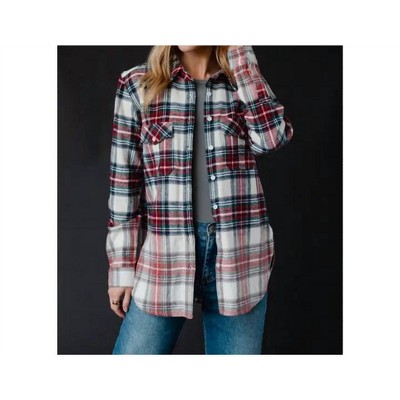 Women's Plaid Flannel - Panache