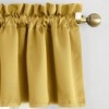 54"x18" Sun Zero Room Darkening Seymour Rod Pocket Curtain Valance - 2 of 4