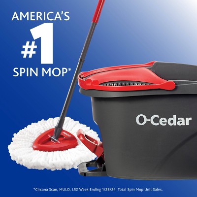 O-Cedar EasyWring Microfiber Spin Mop and Bucket System