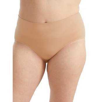 Bali Shaping Brief with Lace, 2-Pack Light Beige XL Women's