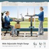 DOMETOUR Height Adjustable Electric Standing Desk, Sit Stand Up Down Computer Table, Ergonomic Memory Desktop Workstation - 3 of 4