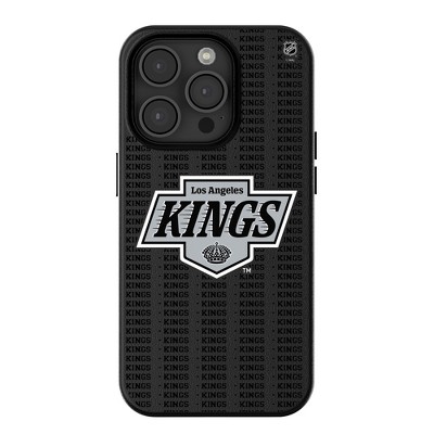Keyscaper NHL Western Conference Teams Text Backdrop MagSafe Compatible Cell Phone Case for Apple iPhone