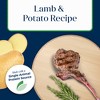 Blue Buffalo Basics  Basics Skin & Stomach Care, Grain Free Natural Lamb & Potato Recipe Small Breed Wet Dog Food - 42oz/12ct - 3 of 4
