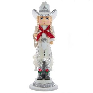 Kurt Adler 18-Inch Hollywood Rhinestone Cowgirl Nutcracker - 1 of 4
