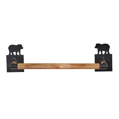 Park Designs Wild Woods Bear Towel Bar 16