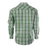 Gioberti Men's Western Plaid Long Sleeve Shirt with Pearl Snap-on - 2 of 2