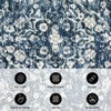 8x10 Area Rug, Washable Living Room Area Rug Non-Slip Thin Printed Faux Wool Floor Super Soft Carpet Throw Rugs for Bedroom Dining Room Kitchen - 2 of 4