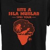 Women's - Jurassic Park - Isla Nublar 1993 Tour Short Sleeve Graphic T-Shirt - 2 of 4