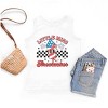 The Juniper Shop Little Miss Firecracker Checkered Youth Tank Top - 4 of 4