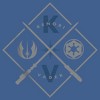Boy's Star Wars: Obi-Wan Kenobi Vader vs Kenobi Crossed Lightsabers Pull Over Hoodie - 2 of 4